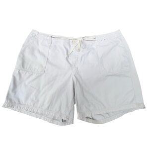 Venezia Women's White Cargo Shorts